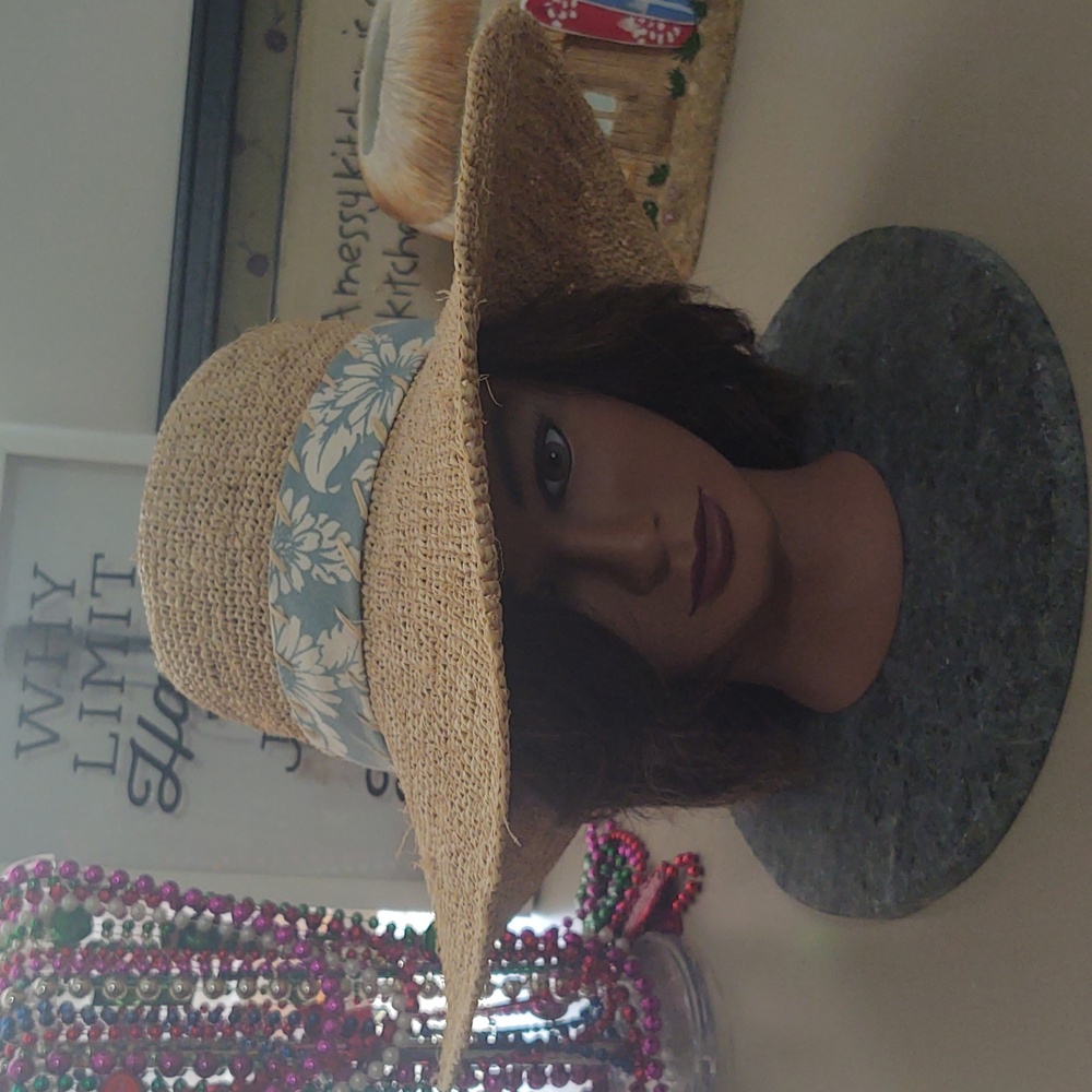 Crochet Straw Sun Hat COV-VER YOUR WORLD